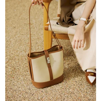 CEL-009 Нова Висококачествена Луксозна Чанта от естествена Кожа, Дамски чанта за подмишниците, портфейл, Модерна и Универсална, Безплатна Доставка